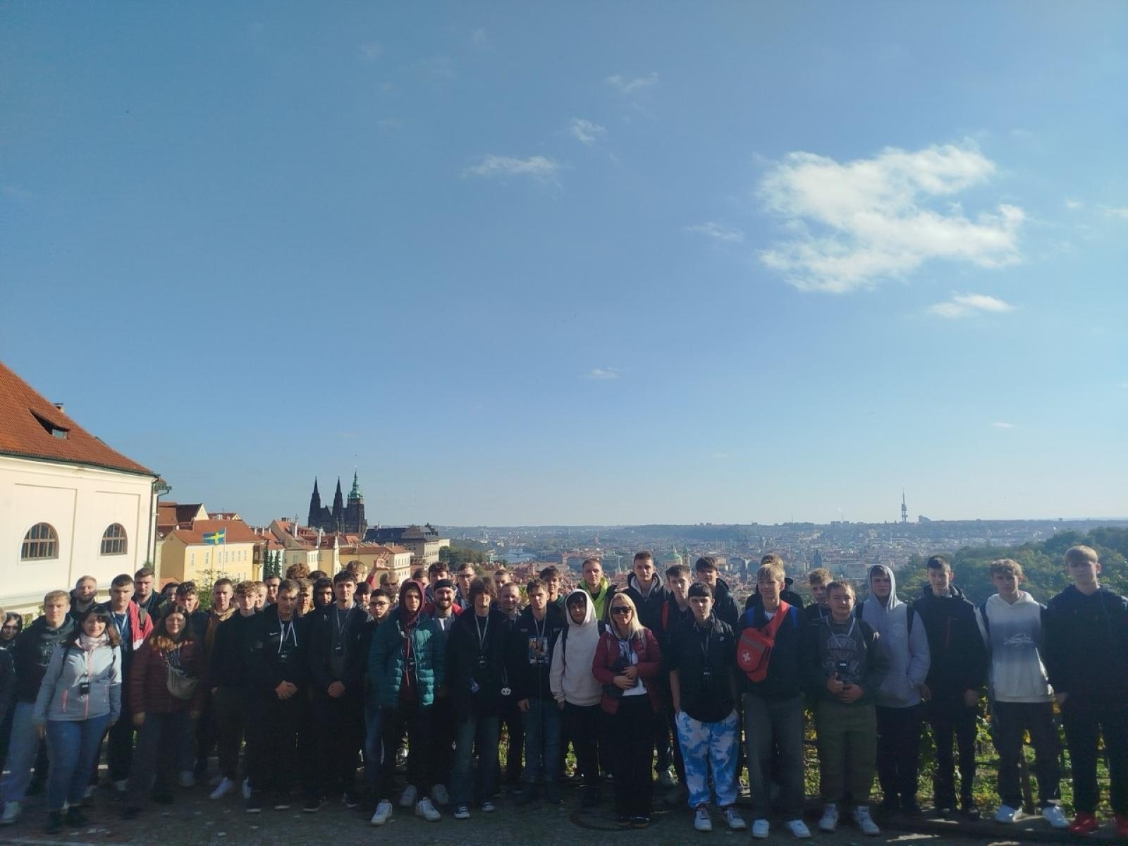 Zdjęcie w galerii na portalu naszraciborz.pl: Praga oczami uczniów Mechanika: Niezapomniana podróż wiadomości z regionu