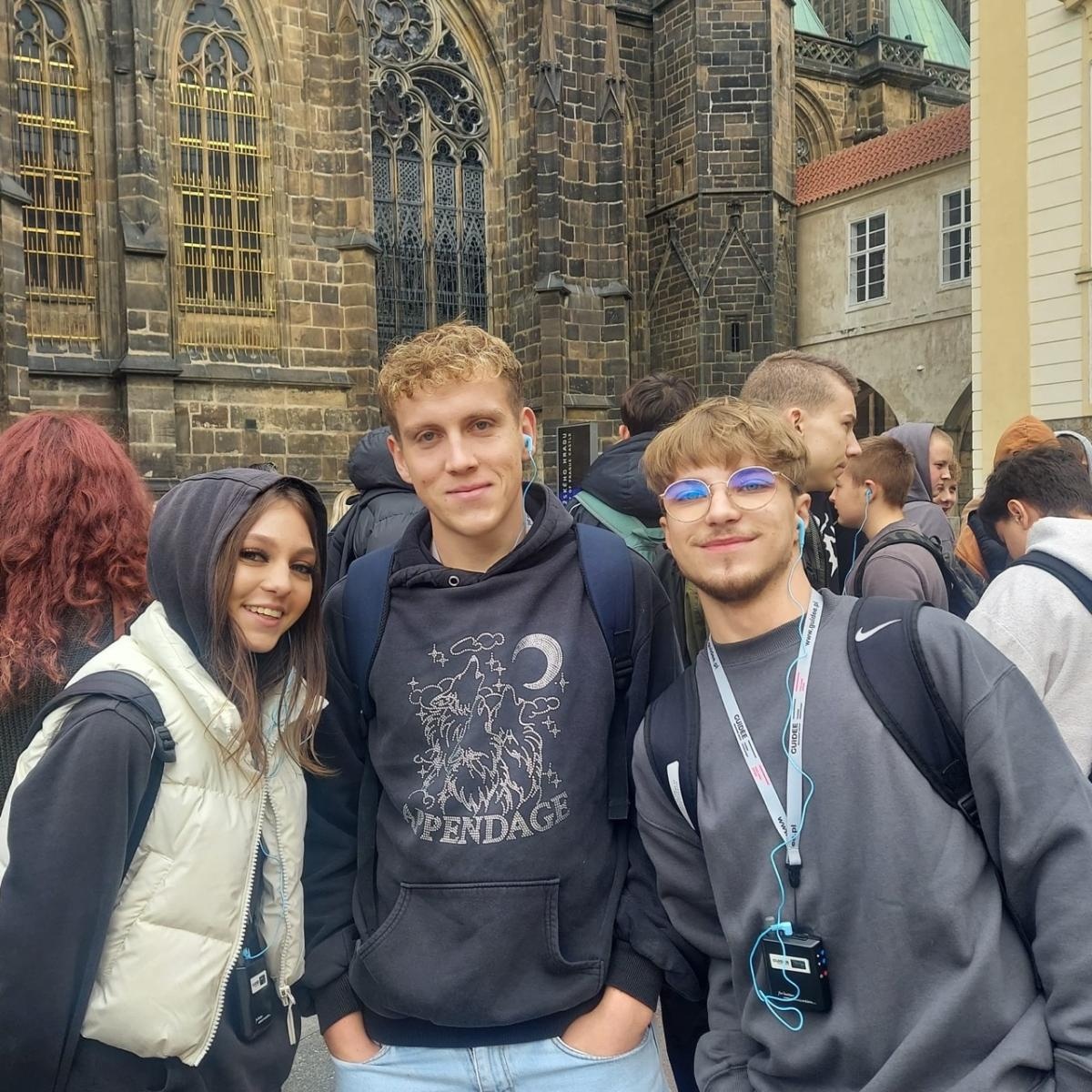 Zdjęcie w galerii na portalu naszraciborz.pl: Praga oczami uczniów Mechanika: Niezapomniana podróż wiadomości z regionu