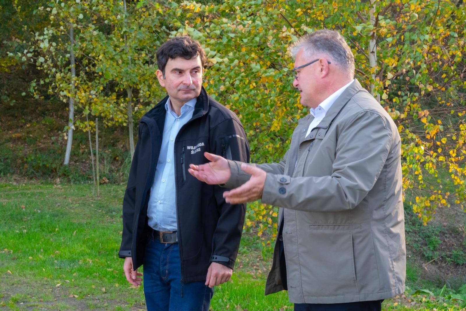 Zdjęcie w galerii na portalu naszraciborz.pl: Wizyta Wojewody Śląskiego w gminach Krzyżanowice i Krzanowice wiadomości z regionu