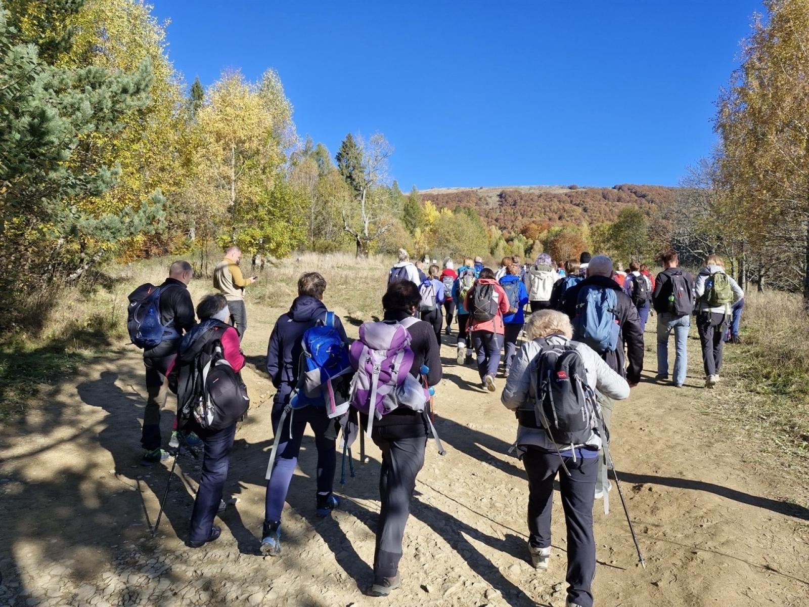 Zdjęcie w galerii na portalu naszraciborz.pl: Wyprawa na Tarnicę: jesienne wędrówki z PTTK Racibórz wiadomości z regionu