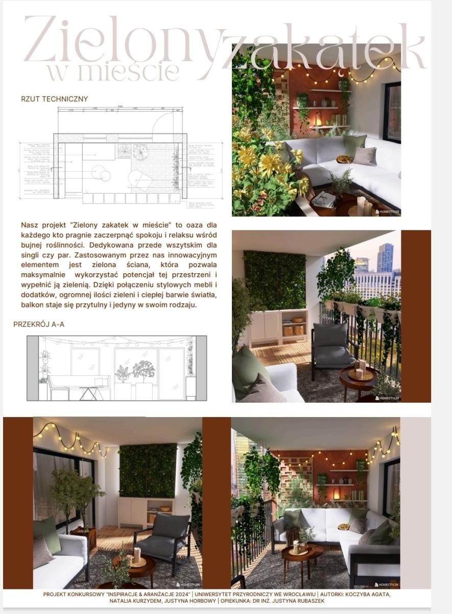 Zdjęcie w galerii na portalu naszraciborz.pl: Raciborzanka w finale ogólnopolskiego konkursu ogrodniczego Inspiracje-Aranżacje 2024 wiadomości z regionu