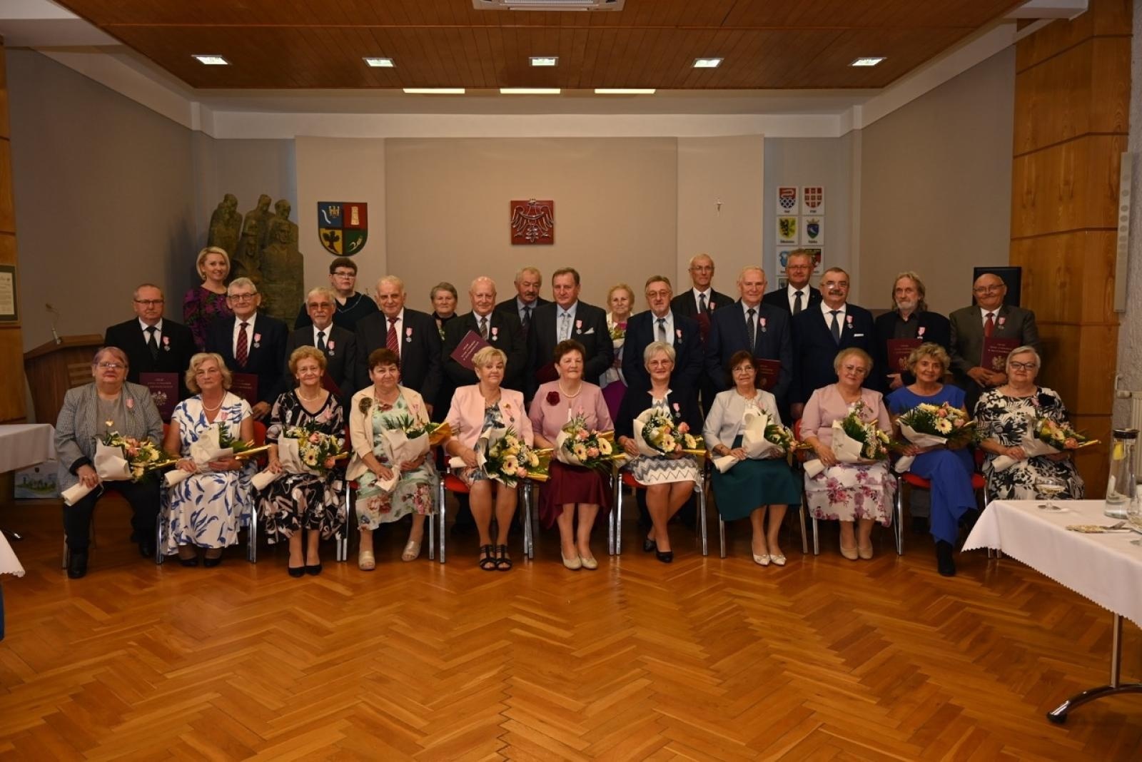 Zdjęcie w galerii na portalu naszraciborz.pl: Blisko trzydzieści par świętowało złote gody w Krzyżanowicach wiadomości z regionu