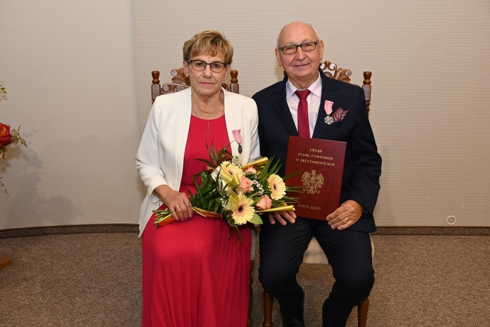 Zdjęcie w galerii na portalu naszraciborz.pl: Blisko trzydzieści par świętowało złote gody w Krzyżanowicach wiadomości z regionu