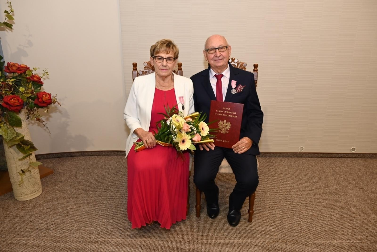 Zdjęcie w galerii na portalu naszraciborz.pl: Blisko trzydzieści par świętowało złote gody w Krzyżanowicach wiadomości z regionu