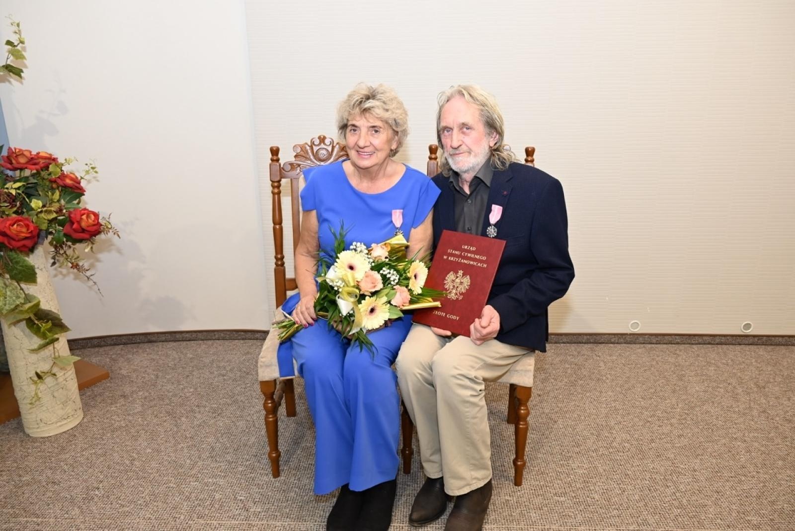 Zdjęcie w galerii na portalu naszraciborz.pl: Blisko trzydzieści par świętowało złote gody w Krzyżanowicach wiadomości z regionu