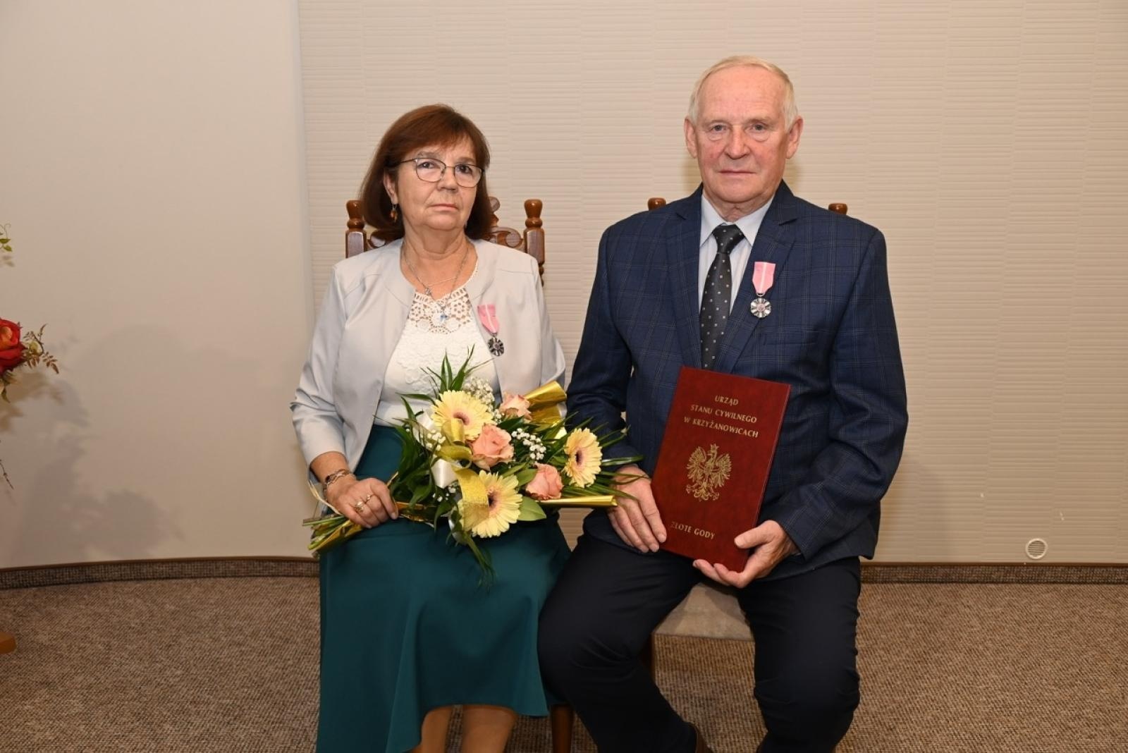 Zdjęcie w galerii na portalu naszraciborz.pl: Blisko trzydzieści par świętowało złote gody w Krzyżanowicach wiadomości z regionu