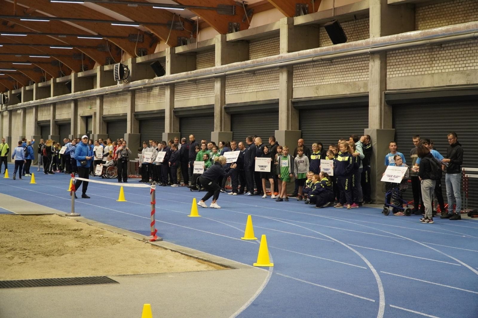 Zdjęcie w galerii na portalu naszraciborz.pl: XXII Śląski Mityng Lekkoatletyczny Olimpiad Specjalnych Racibórz 2024 wiadomości z regionu