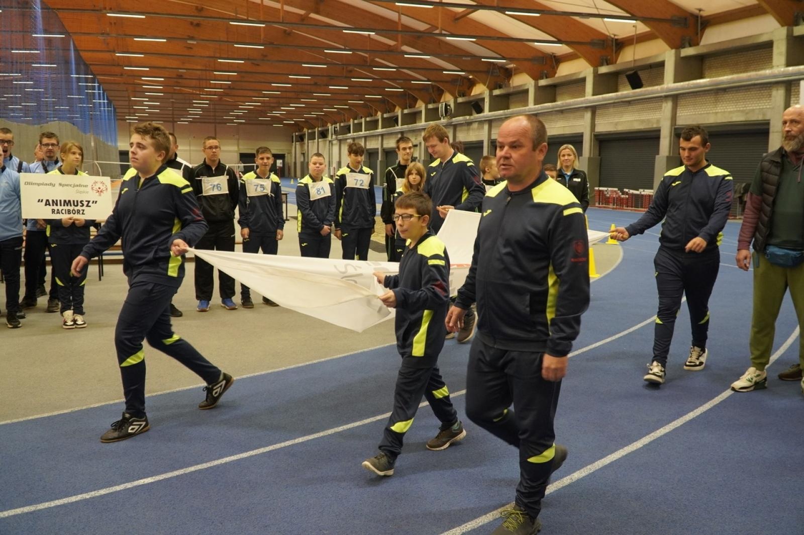 Zdjęcie w galerii na portalu naszraciborz.pl: XXII Śląski Mityng Lekkoatletyczny Olimpiad Specjalnych Racibórz 2024 wiadomości z regionu