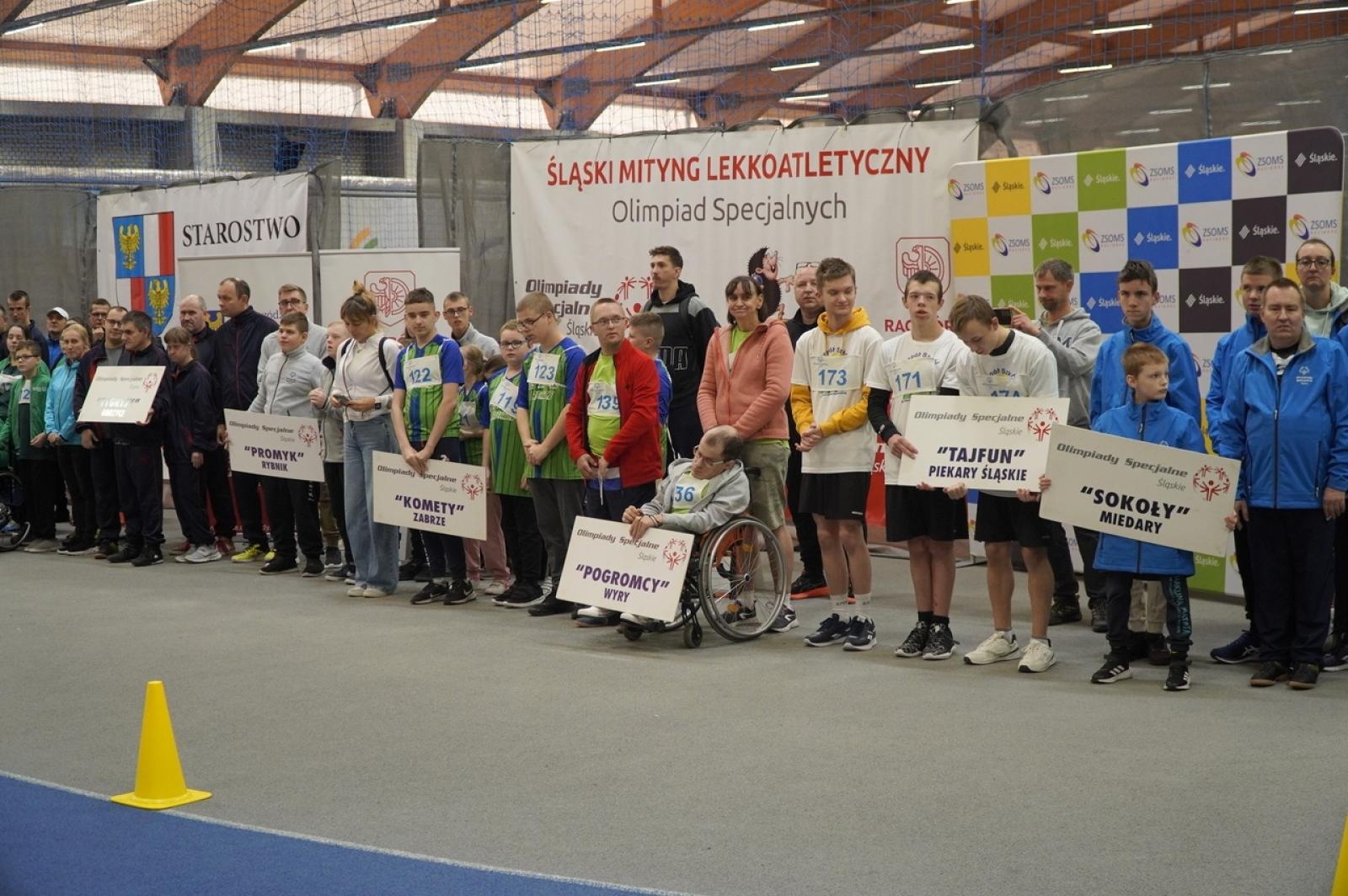 Zdjęcie w galerii na portalu naszraciborz.pl: XXII Śląski Mityng Lekkoatletyczny Olimpiad Specjalnych Racibórz 2024 wiadomości z regionu