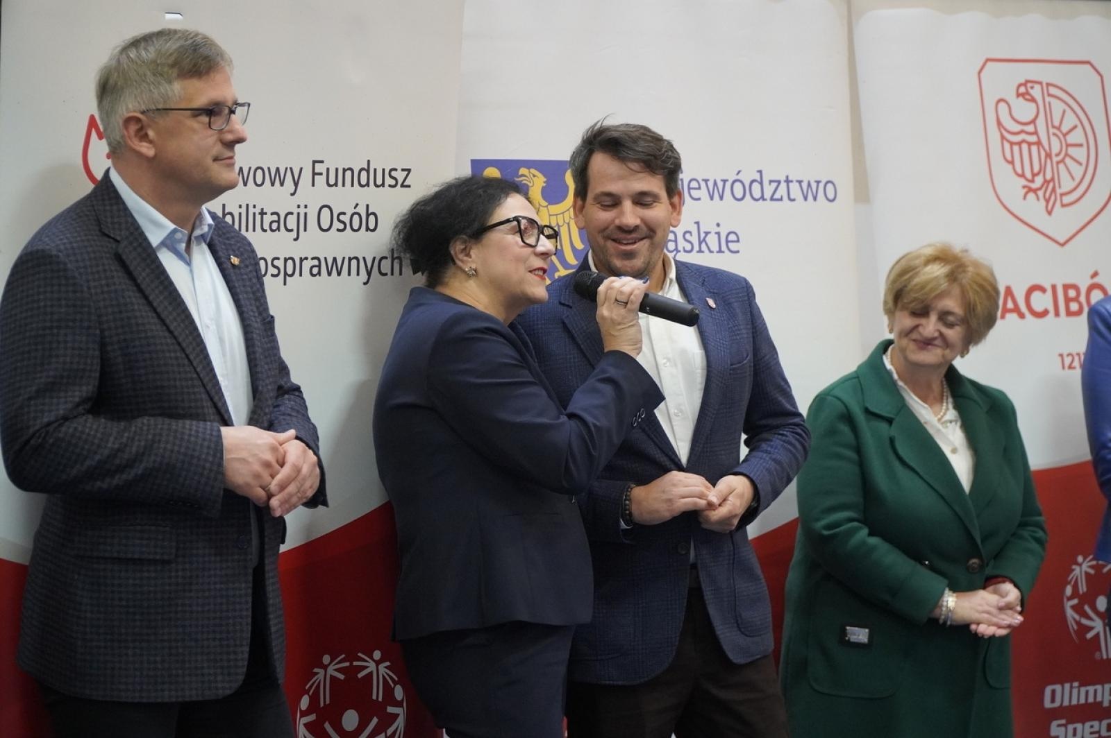 Zdjęcie w galerii na portalu naszraciborz.pl: XXII Śląski Mityng Lekkoatletyczny Olimpiad Specjalnych Racibórz 2024 wiadomości z regionu