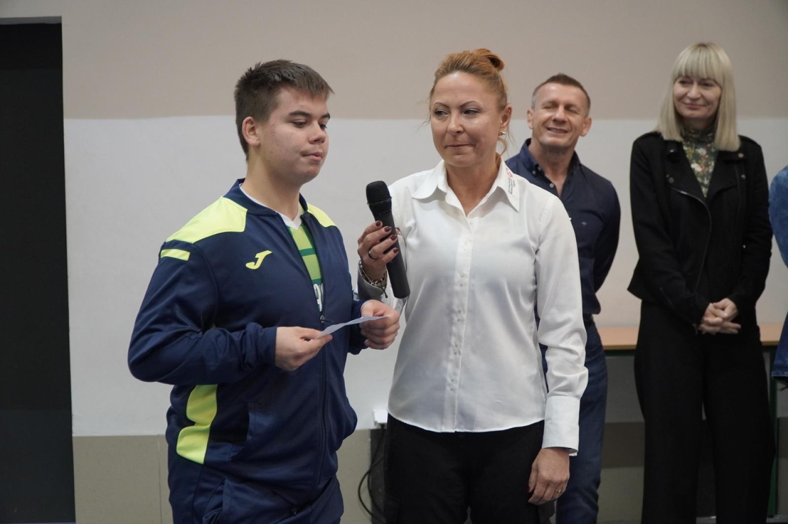 Zdjęcie w galerii na portalu naszraciborz.pl: XXII Śląski Mityng Lekkoatletyczny Olimpiad Specjalnych Racibórz 2024 wiadomości z regionu