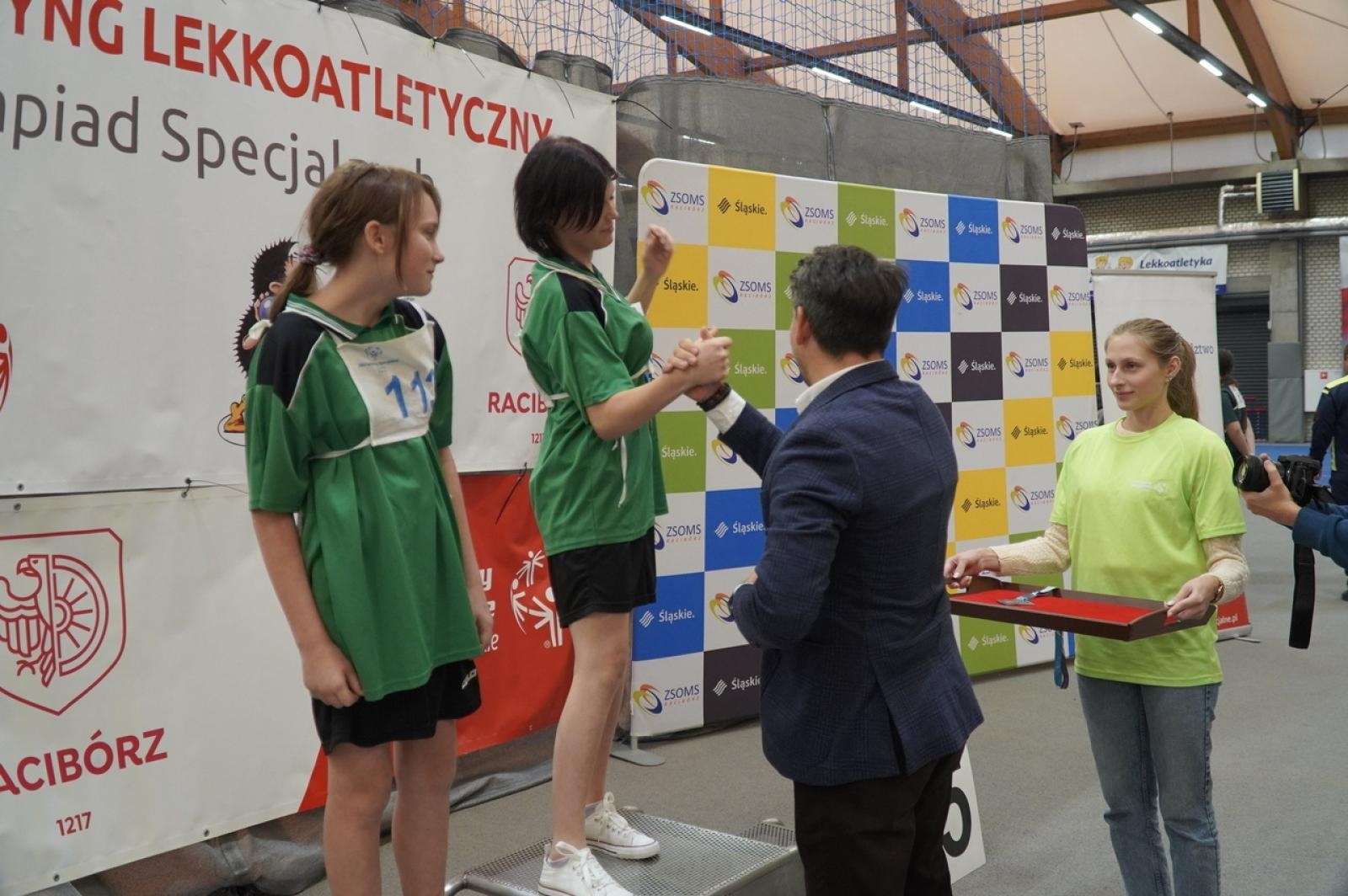 Zdjęcie w galerii na portalu naszraciborz.pl: XXII Śląski Mityng Lekkoatletyczny Olimpiad Specjalnych Racibórz 2024 wiadomości z regionu