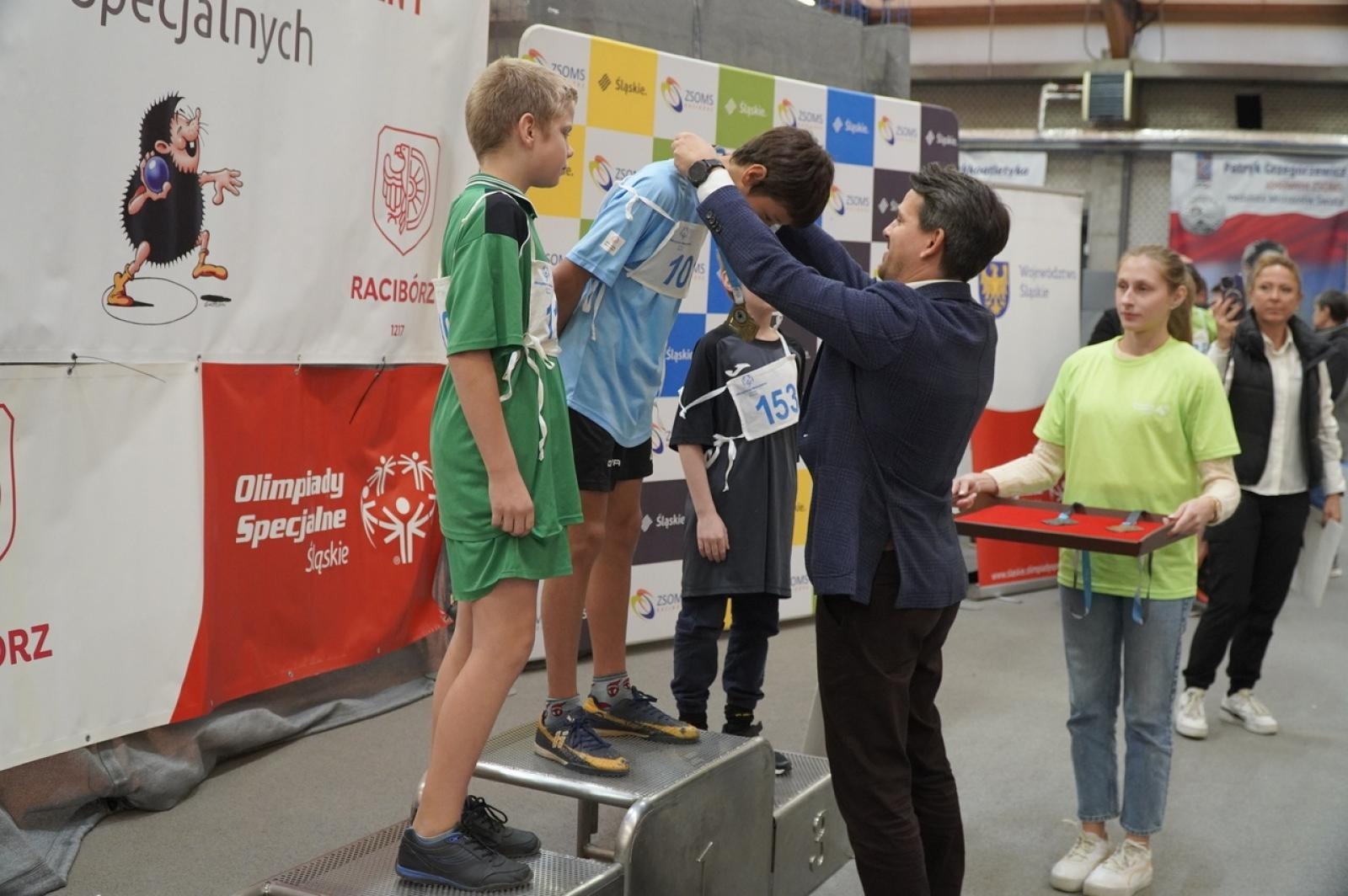 Zdjęcie w galerii na portalu naszraciborz.pl: XXII Śląski Mityng Lekkoatletyczny Olimpiad Specjalnych Racibórz 2024 wiadomości z regionu