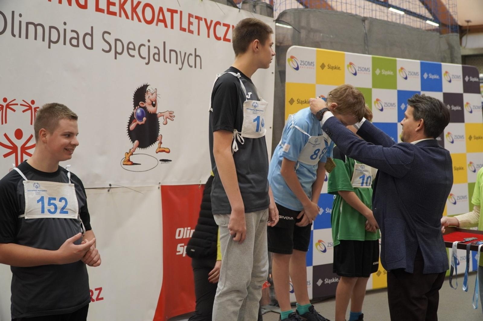 Zdjęcie w galerii na portalu naszraciborz.pl: XXII Śląski Mityng Lekkoatletyczny Olimpiad Specjalnych Racibórz 2024 wiadomości z regionu