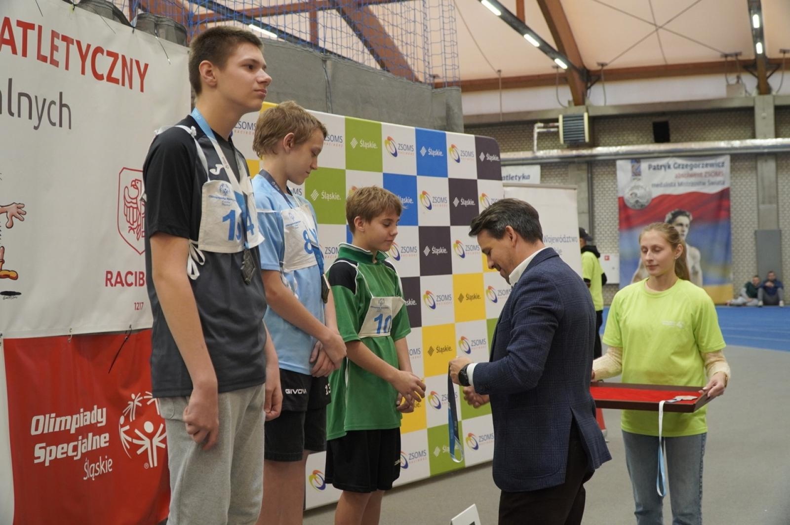 Zdjęcie w galerii na portalu naszraciborz.pl: XXII Śląski Mityng Lekkoatletyczny Olimpiad Specjalnych Racibórz 2024 wiadomości z regionu