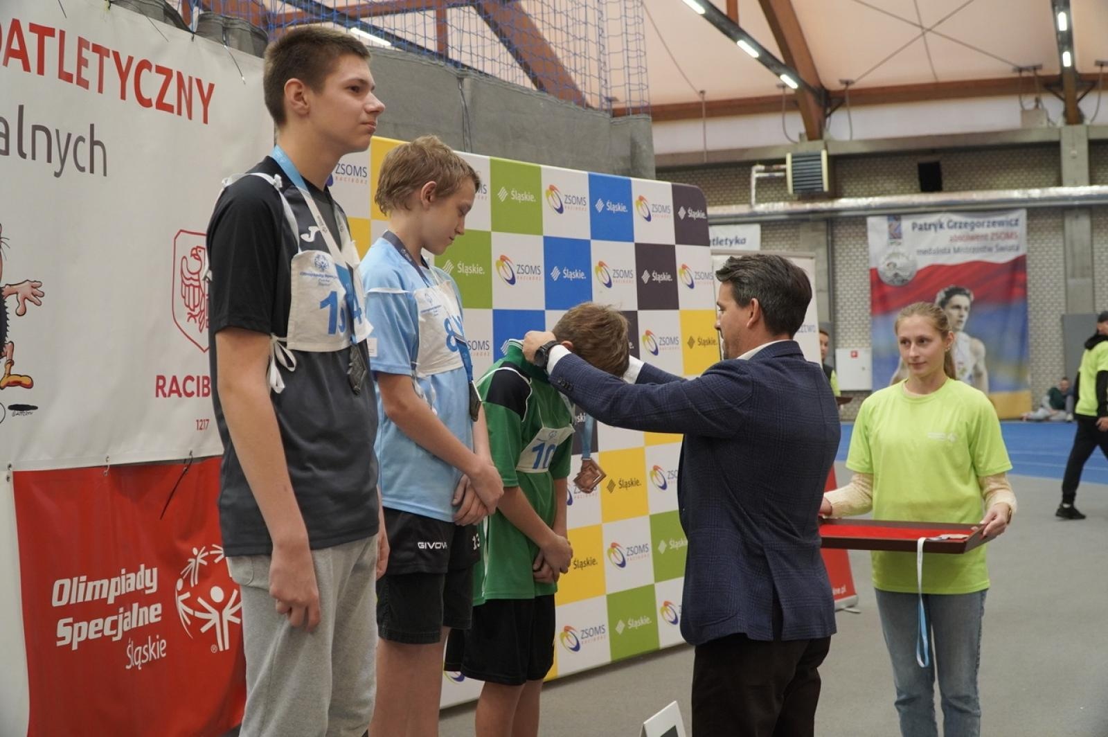 Zdjęcie w galerii na portalu naszraciborz.pl: XXII Śląski Mityng Lekkoatletyczny Olimpiad Specjalnych Racibórz 2024 wiadomości z regionu