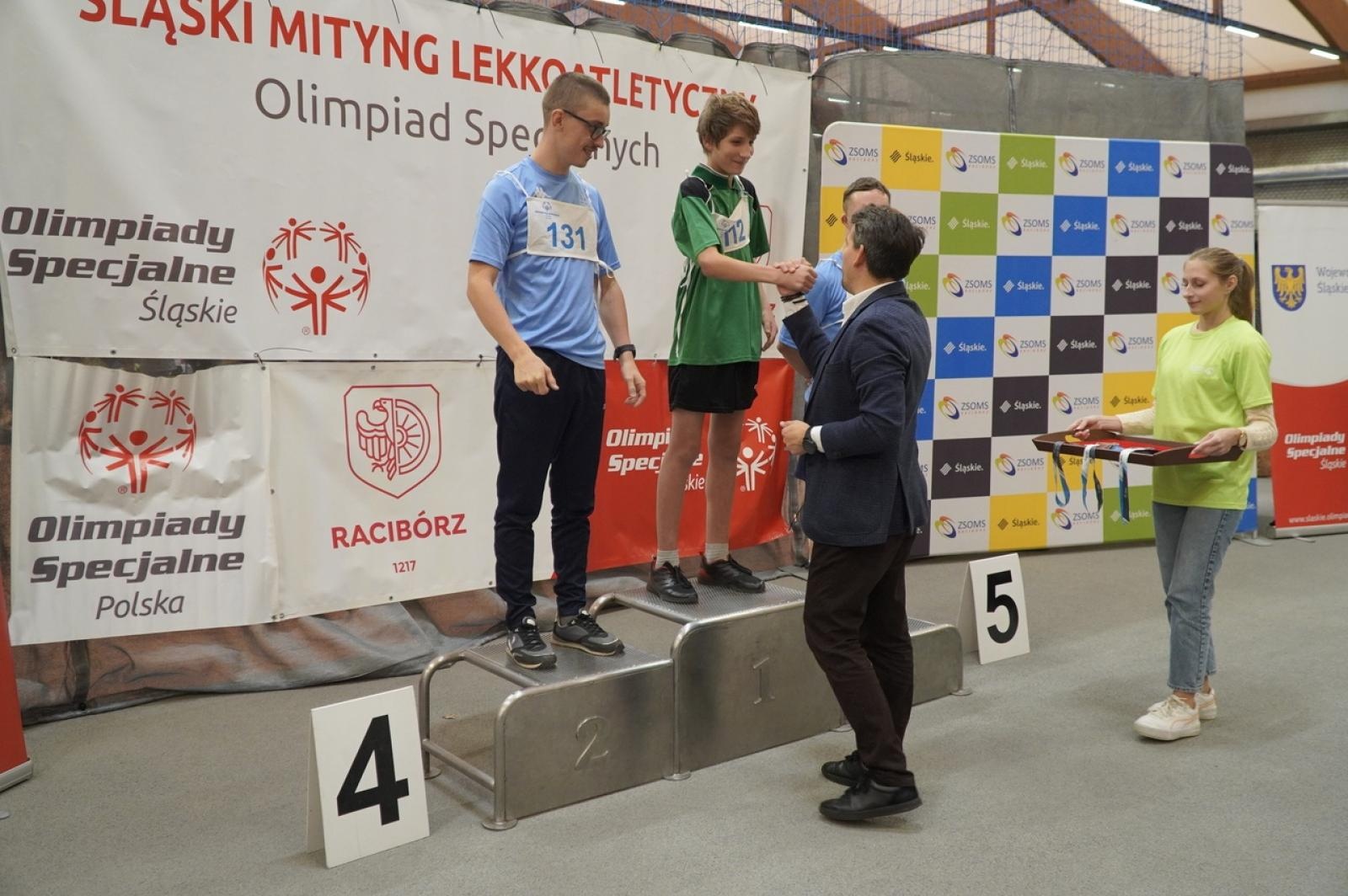 Zdjęcie w galerii na portalu naszraciborz.pl: XXII Śląski Mityng Lekkoatletyczny Olimpiad Specjalnych Racibórz 2024 wiadomości z regionu