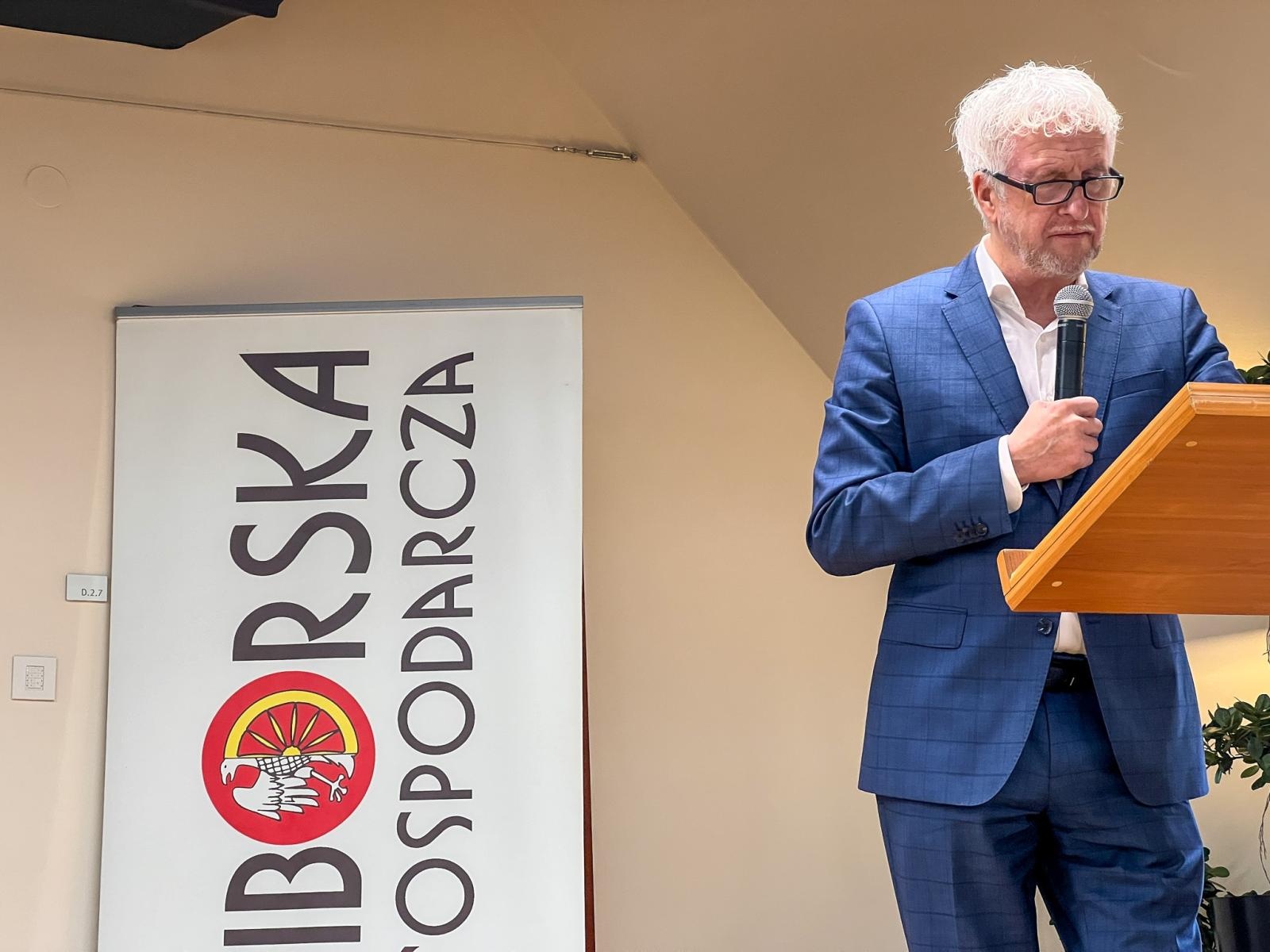 Zdjęcie w galerii na portalu naszraciborz.pl: Biznes i władza na zamku. Starosta o nowych inwestycjach drogowych, prezydent o trasie do Rybnika, pl. Długosza i żwirowni wiadomości z regionu