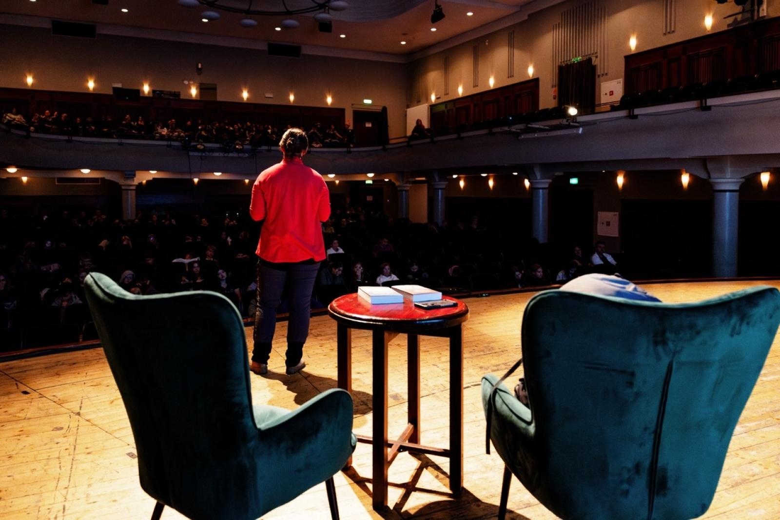 Zdjęcie w galerii na portalu naszraciborz.pl: WIATRAKI już kręcą. Ruszył raciborski festiwal podróżniczy [FOTO] wiadomości z regionu