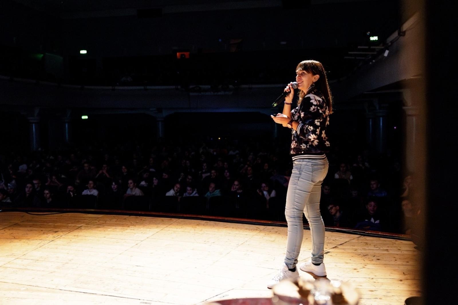 Zdjęcie w galerii na portalu naszraciborz.pl: Peru, Boliwia, Antarktyka, Meksyk - szkolne podróże w drugim dniu Raciborskiego Festiwalu Podróżniczego WIATRAKI wiadomości z regionu