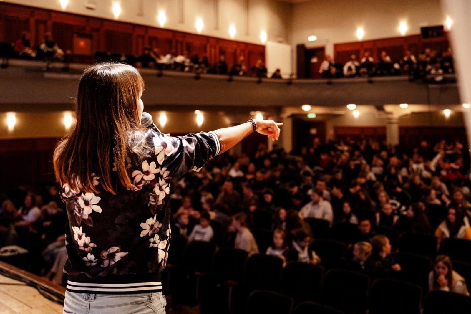 Zdjęcie w galerii na portalu naszraciborz.pl: Peru, Boliwia, Antarktyka, Meksyk - szkolne podróże w drugim dniu Raciborskiego Festiwalu Podróżniczego WIATRAKI wiadomości z regionu