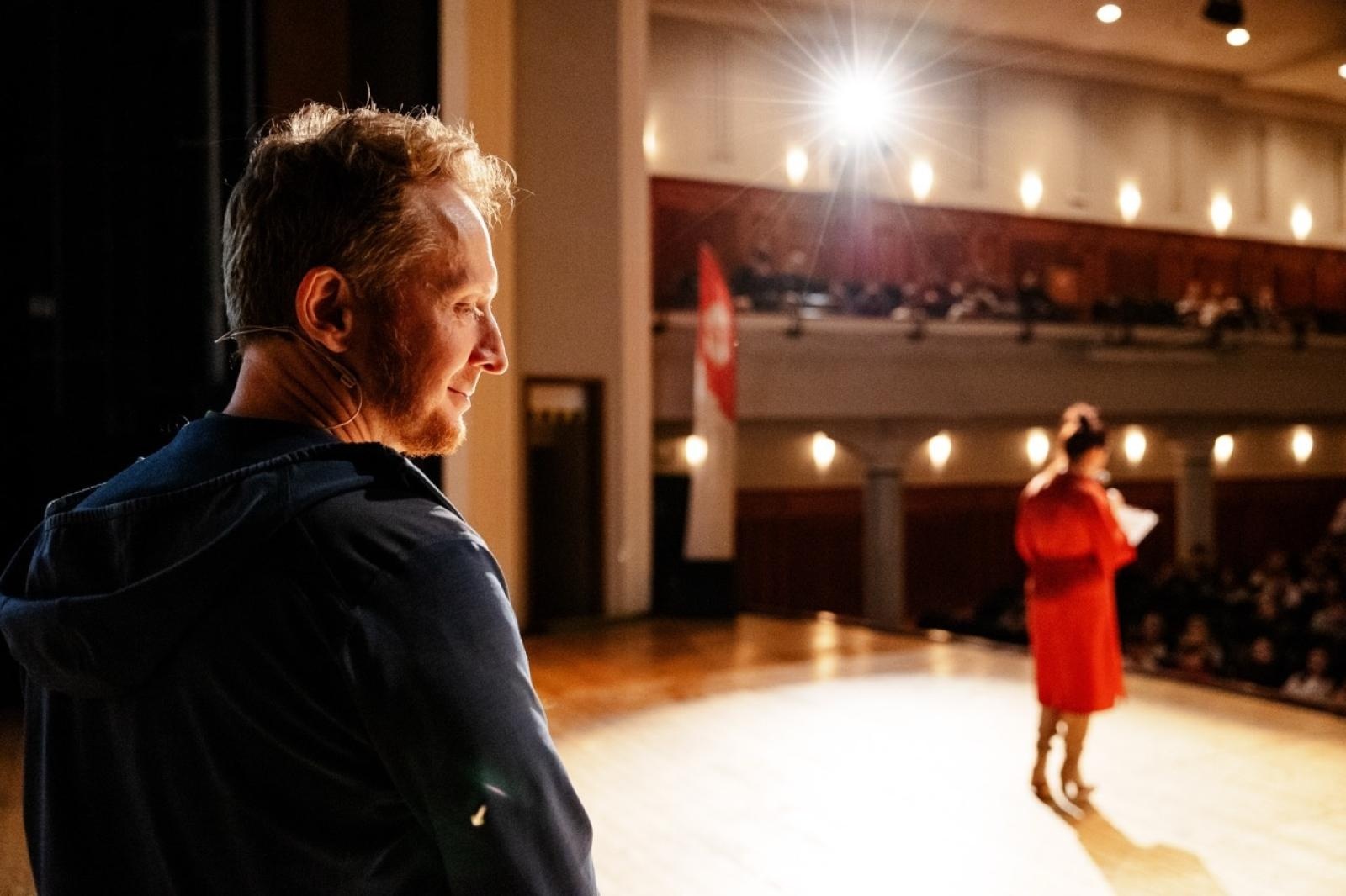 Zdjęcie w galerii na portalu naszraciborz.pl: Peru, Boliwia, Antarktyka, Meksyk - szkolne podróże w drugim dniu Raciborskiego Festiwalu Podróżniczego WIATRAKI wiadomości z regionu