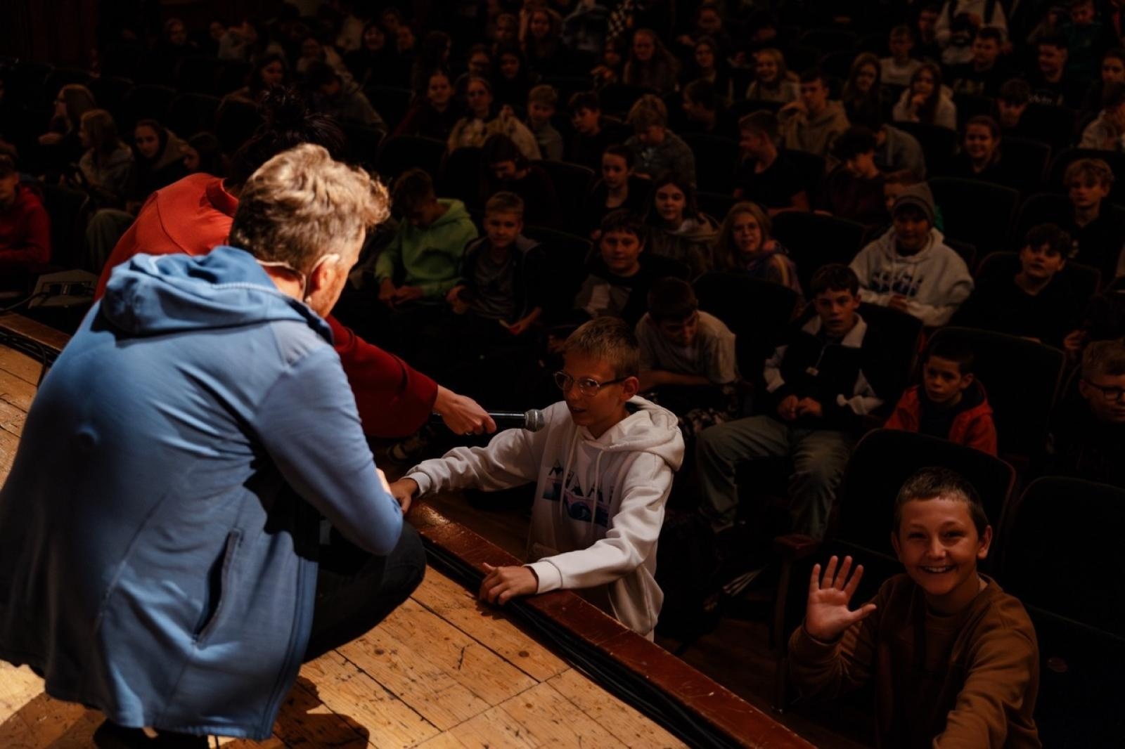 Zdjęcie w galerii na portalu naszraciborz.pl: Peru, Boliwia, Antarktyka, Meksyk - szkolne podróże w drugim dniu Raciborskiego Festiwalu Podróżniczego WIATRAKI wiadomości z regionu