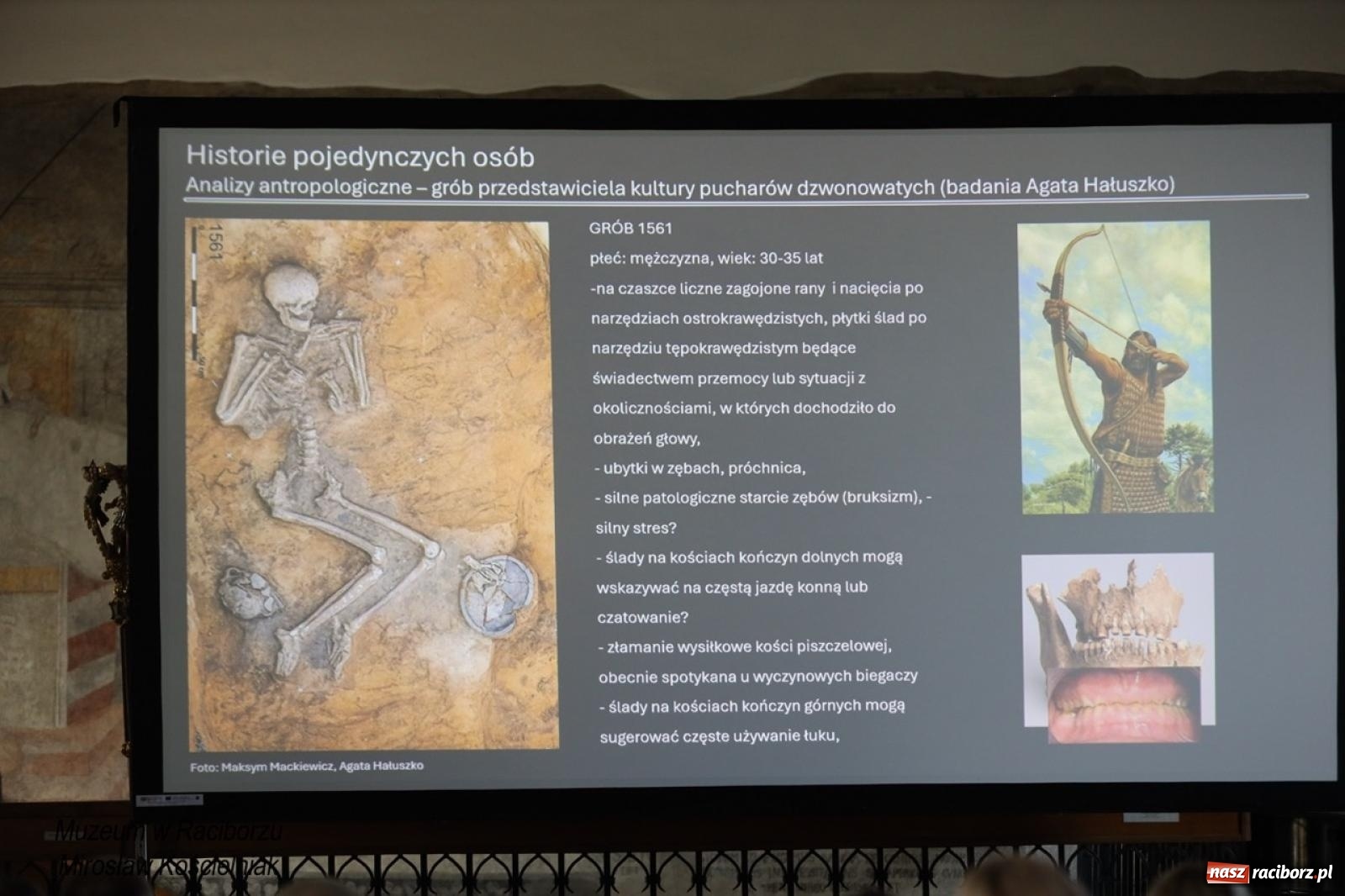 Zdjęcie w galerii na portalu naszraciborz.pl: W Raciborzu o najdawniejszych śladach osadnictwa i odkryciach archeologicznych – konferencja i otwarcie wystawy w Muzeum wiadomości z regionu