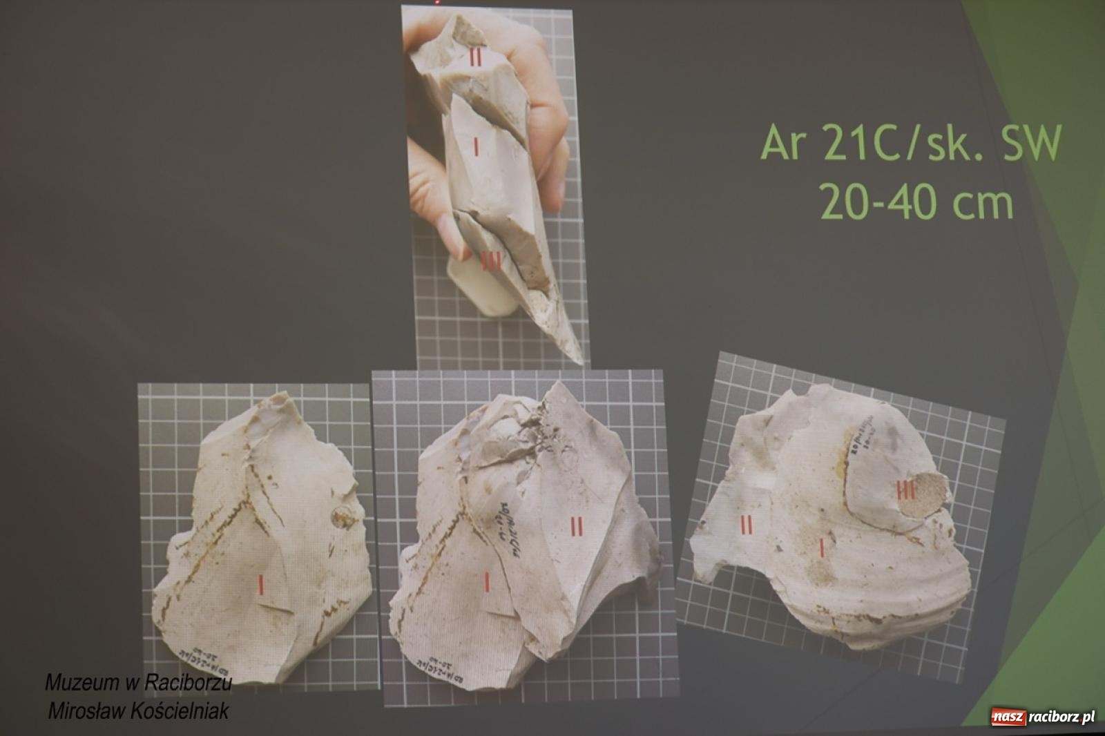 Zdjęcie w galerii na portalu naszraciborz.pl: W Raciborzu o najdawniejszych śladach osadnictwa i odkryciach archeologicznych – konferencja i otwarcie wystawy w Muzeum wiadomości z regionu