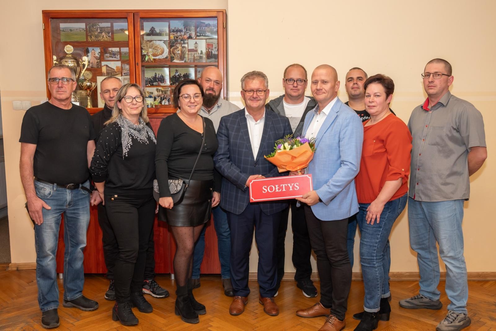 Zdjęcie w galerii na portalu naszraciborz.pl: Andrzej Juraszek i Piotr Minkina ponownie sołtysami Nowej Wioski i Owsiszcz wiadomości z regionu