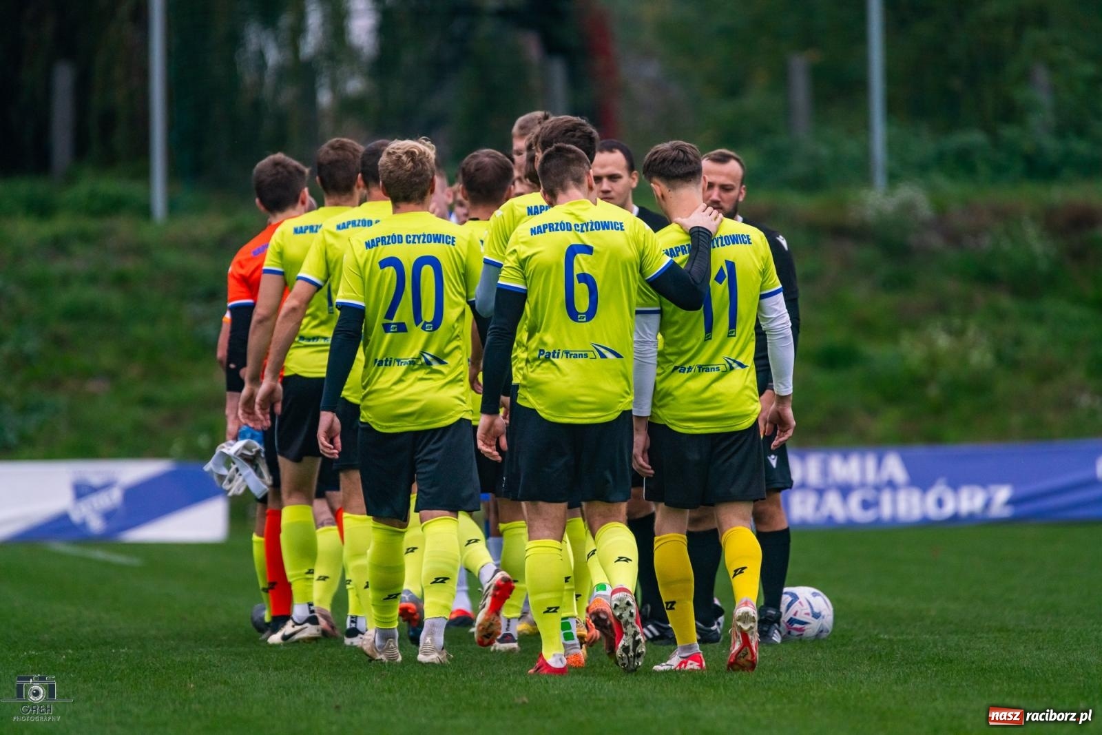 Zdjęcie w galerii na portalu naszraciborz.pl: Są takie mecze, gdzie nic wyjść nie chce. Przerwana passa Unii Racibórz [FOTO] wiadomości z regionu
