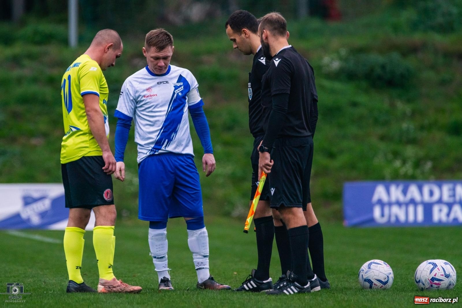 Zdjęcie w galerii na portalu naszraciborz.pl: Są takie mecze, gdzie nic wyjść nie chce. Przerwana passa Unii Racibórz [FOTO] wiadomości z regionu