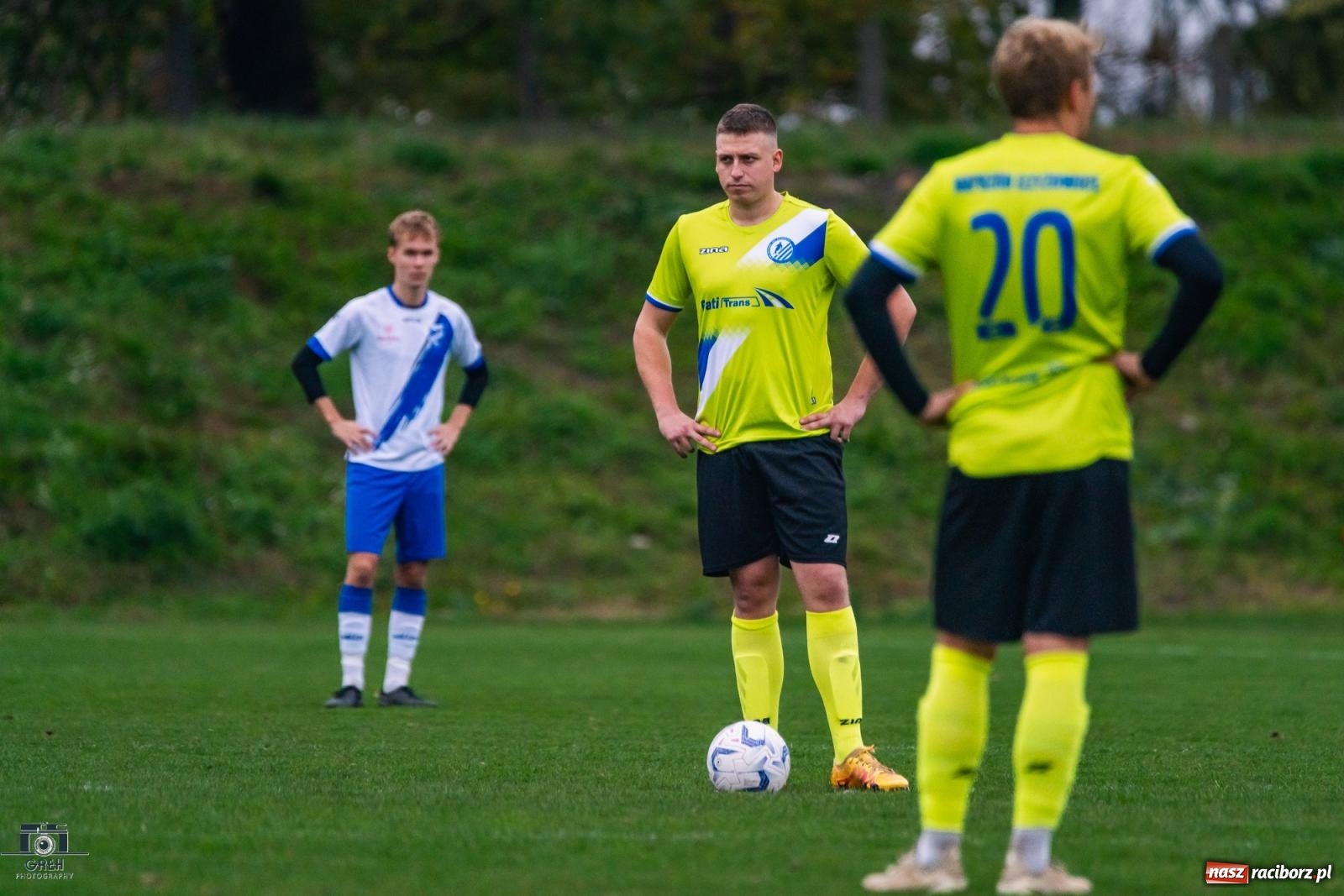 Zdjęcie w galerii na portalu naszraciborz.pl: Są takie mecze, gdzie nic wyjść nie chce. Przerwana passa Unii Racibórz [FOTO] wiadomości z regionu