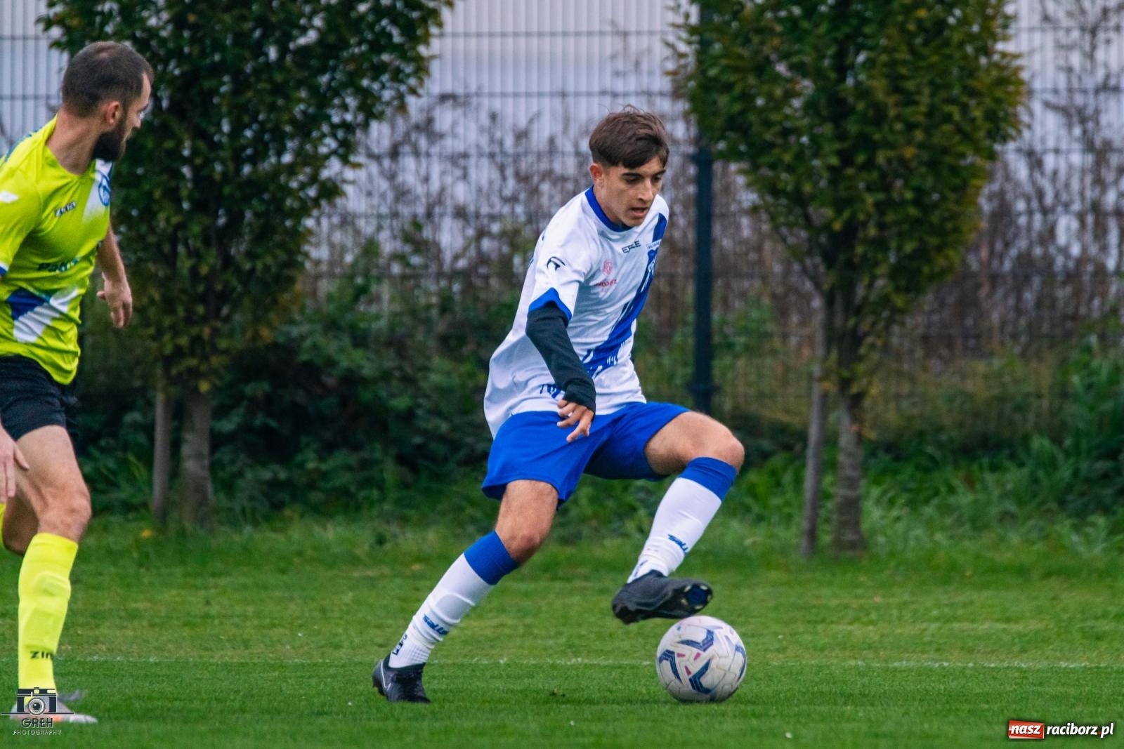 Zdjęcie w galerii na portalu naszraciborz.pl: Są takie mecze, gdzie nic wyjść nie chce. Przerwana passa Unii Racibórz [FOTO] wiadomości z regionu