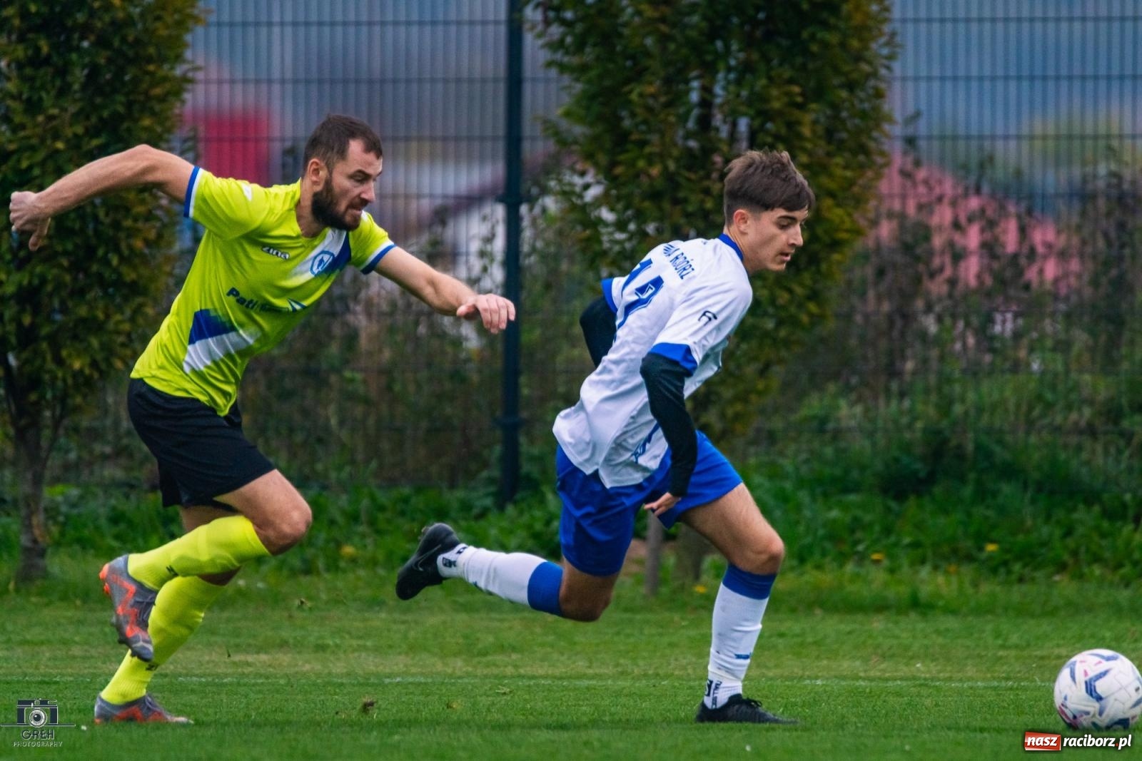 Zdjęcie w galerii na portalu naszraciborz.pl: Są takie mecze, gdzie nic wyjść nie chce. Przerwana passa Unii Racibórz [FOTO] wiadomości z regionu