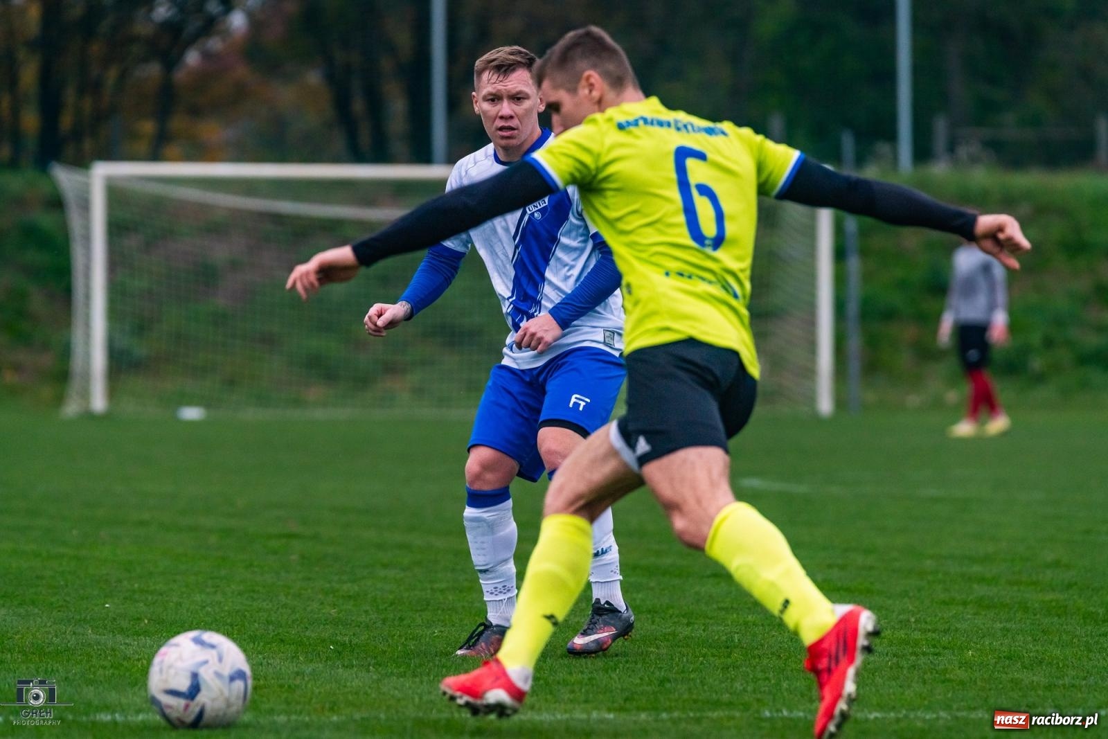 Zdjęcie w galerii na portalu naszraciborz.pl: Są takie mecze, gdzie nic wyjść nie chce. Przerwana passa Unii Racibórz [FOTO] wiadomości z regionu
