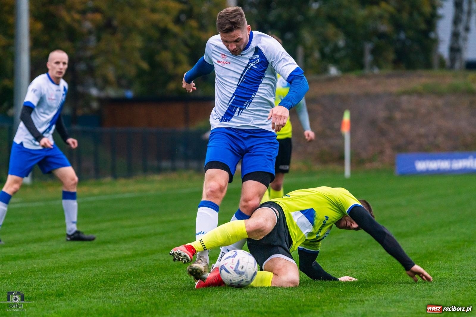 Zdjęcie w galerii na portalu naszraciborz.pl: Są takie mecze, gdzie nic wyjść nie chce. Przerwana passa Unii Racibórz [FOTO] wiadomości z regionu