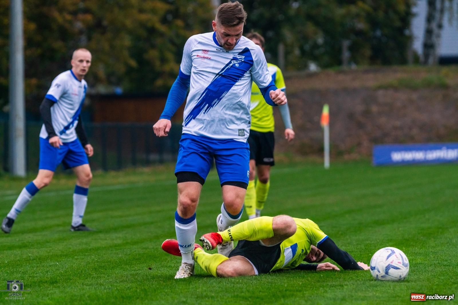 Zdjęcie w galerii na portalu naszraciborz.pl: Są takie mecze, gdzie nic wyjść nie chce. Przerwana passa Unii Racibórz [FOTO] wiadomości z regionu