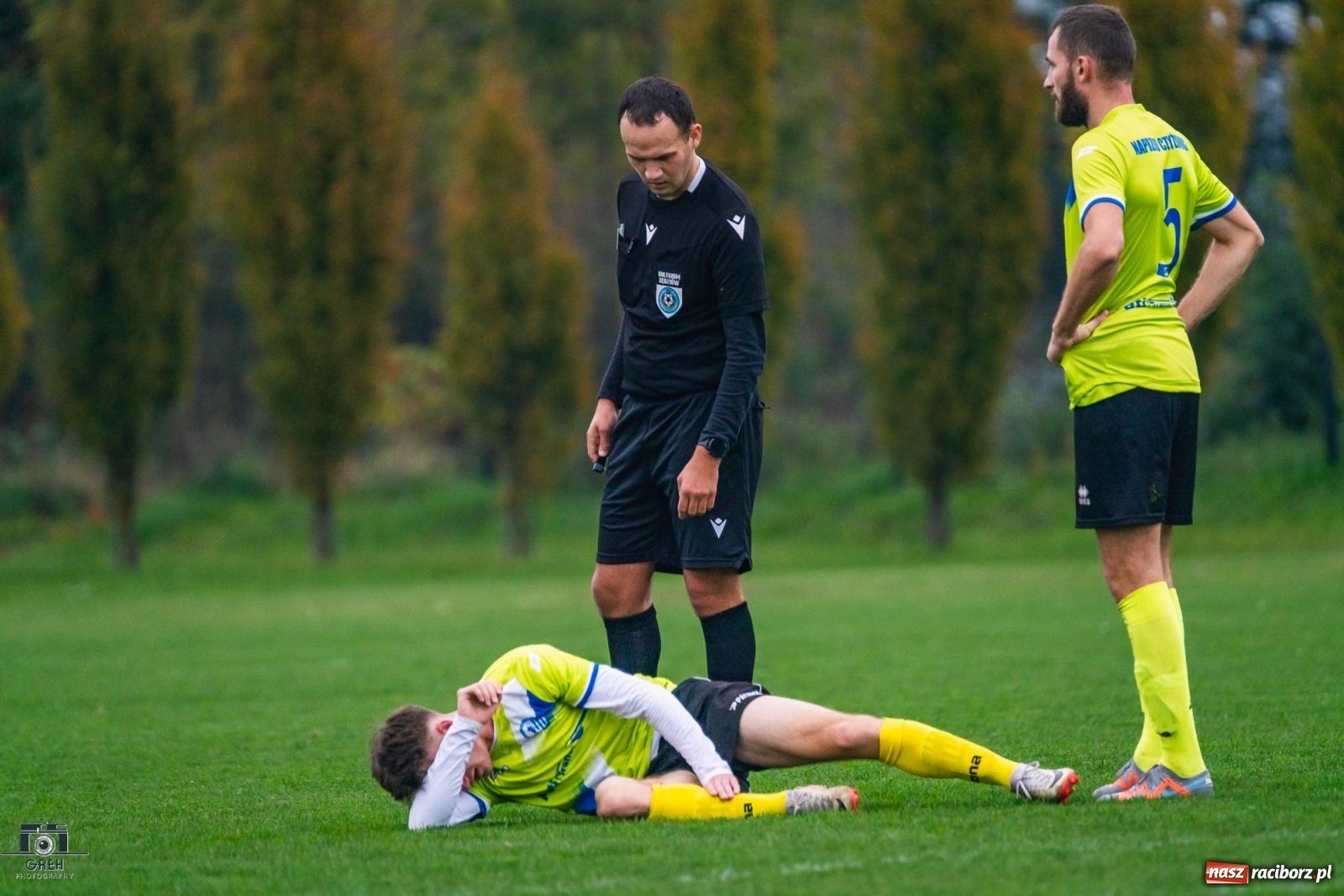 Zdjęcie w galerii na portalu naszraciborz.pl: Są takie mecze, gdzie nic wyjść nie chce. Przerwana passa Unii Racibórz [FOTO] wiadomości z regionu
