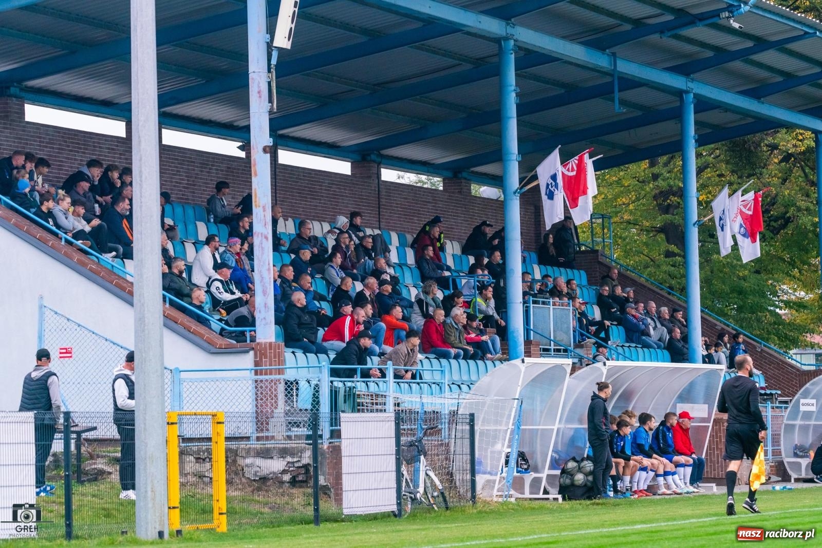 Zdjęcie w galerii na portalu naszraciborz.pl: Są takie mecze, gdzie nic wyjść nie chce. Przerwana passa Unii Racibórz [FOTO] wiadomości z regionu