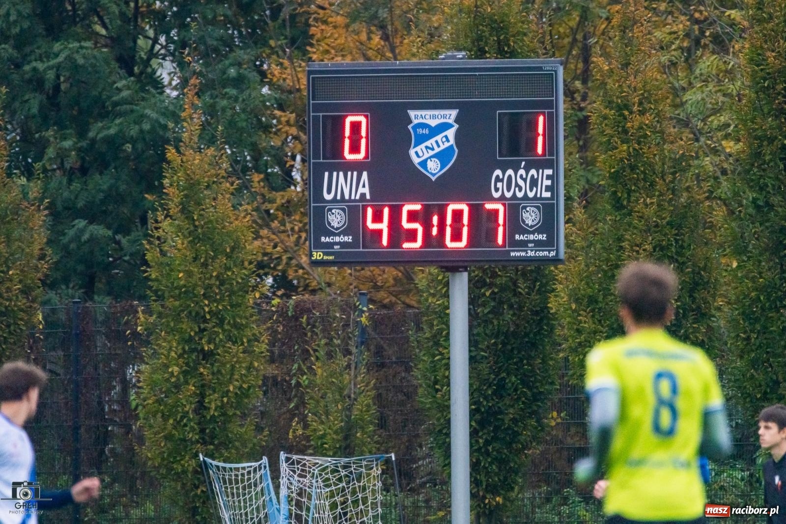 Zdjęcie w galerii na portalu naszraciborz.pl: Są takie mecze, gdzie nic wyjść nie chce. Przerwana passa Unii Racibórz [FOTO] wiadomości z regionu