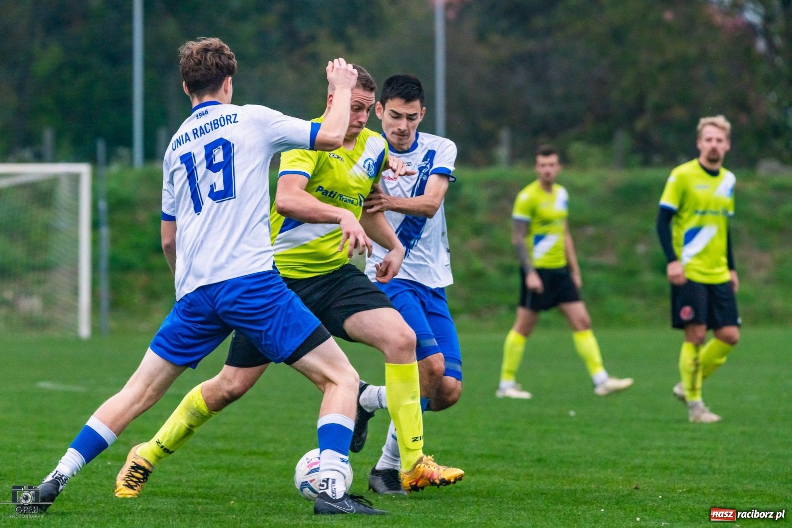 Zdjęcie w galerii na portalu naszraciborz.pl: Są takie mecze, gdzie nic wyjść nie chce. Przerwana passa Unii Racibórz [FOTO] wiadomości z regionu