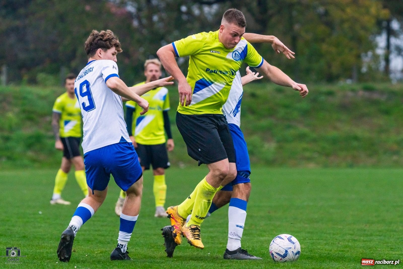 Zdjęcie w galerii na portalu naszraciborz.pl: Są takie mecze, gdzie nic wyjść nie chce. Przerwana passa Unii Racibórz [FOTO] wiadomości z regionu