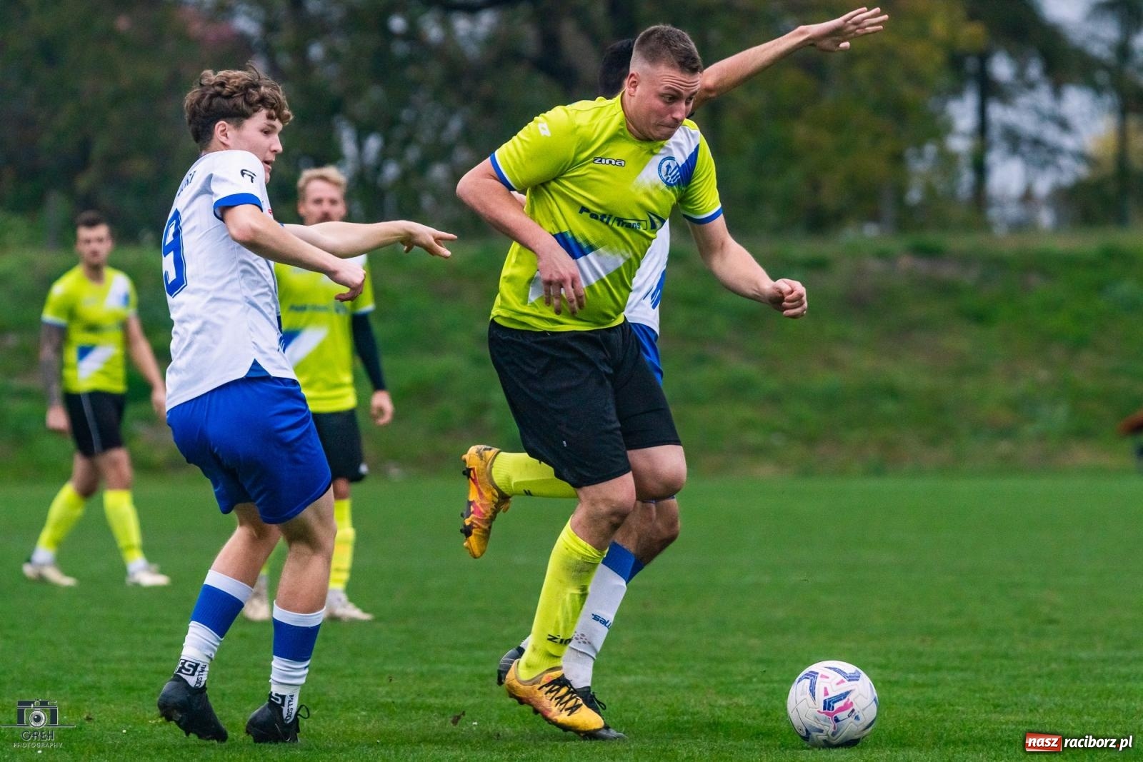 Zdjęcie w galerii na portalu naszraciborz.pl: Są takie mecze, gdzie nic wyjść nie chce. Przerwana passa Unii Racibórz [FOTO] wiadomości z regionu