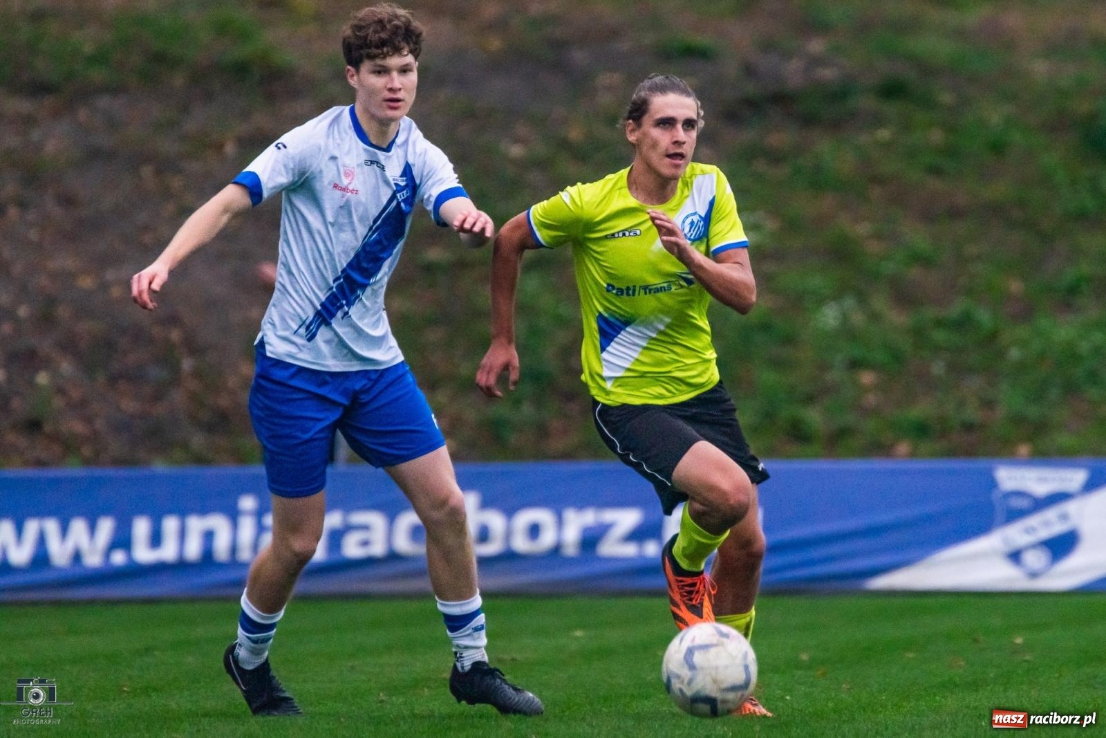 Zdjęcie w galerii na portalu naszraciborz.pl: Są takie mecze, gdzie nic wyjść nie chce. Przerwana passa Unii Racibórz [FOTO] wiadomości z regionu