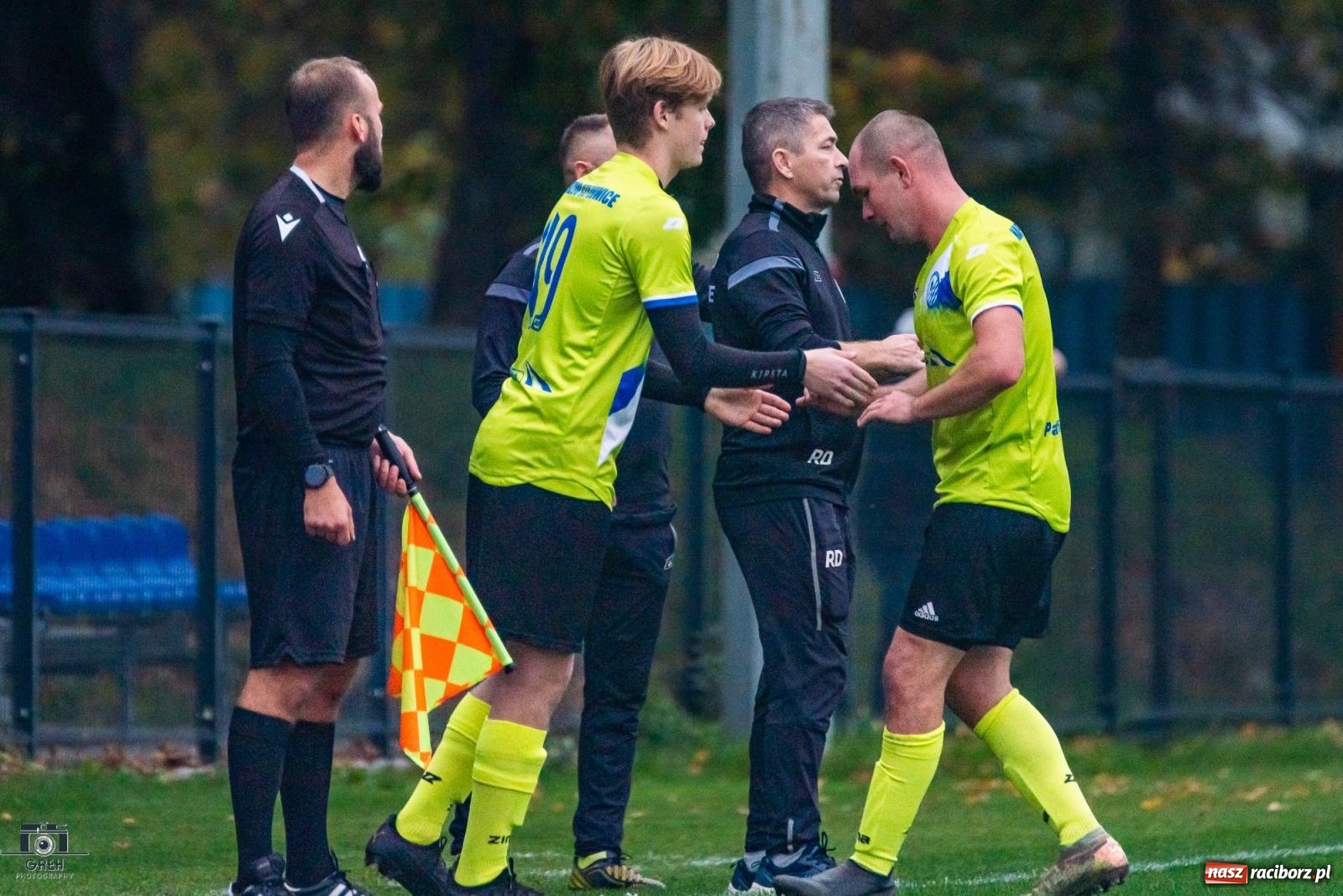 Zdjęcie w galerii na portalu naszraciborz.pl: Są takie mecze, gdzie nic wyjść nie chce. Przerwana passa Unii Racibórz [FOTO] wiadomości z regionu
