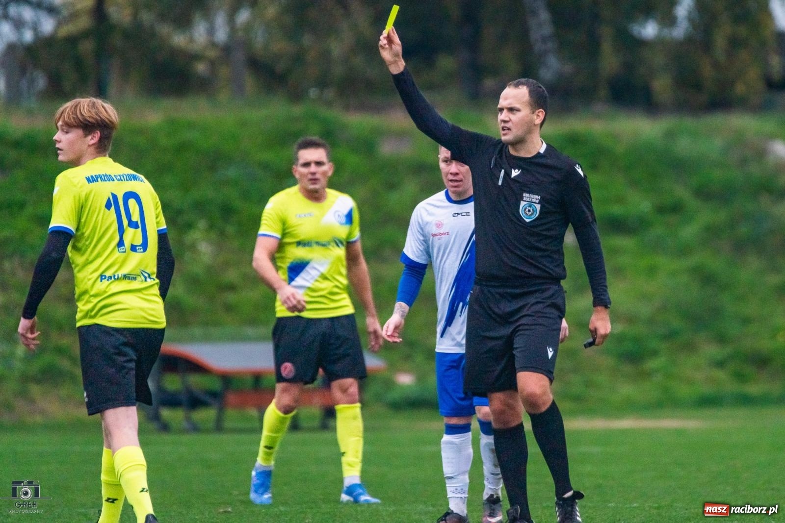 Zdjęcie w galerii na portalu naszraciborz.pl: Są takie mecze, gdzie nic wyjść nie chce. Przerwana passa Unii Racibórz [FOTO] wiadomości z regionu