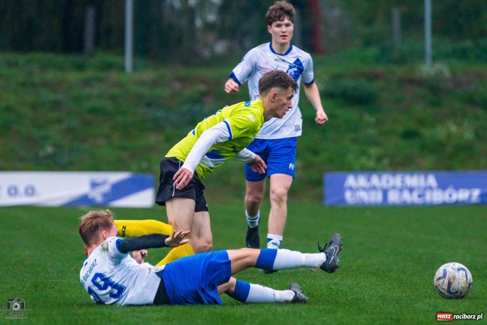 Zdjęcie w galerii na portalu naszraciborz.pl: Są takie mecze, gdzie nic wyjść nie chce. Przerwana passa Unii Racibórz [FOTO] wiadomości z regionu