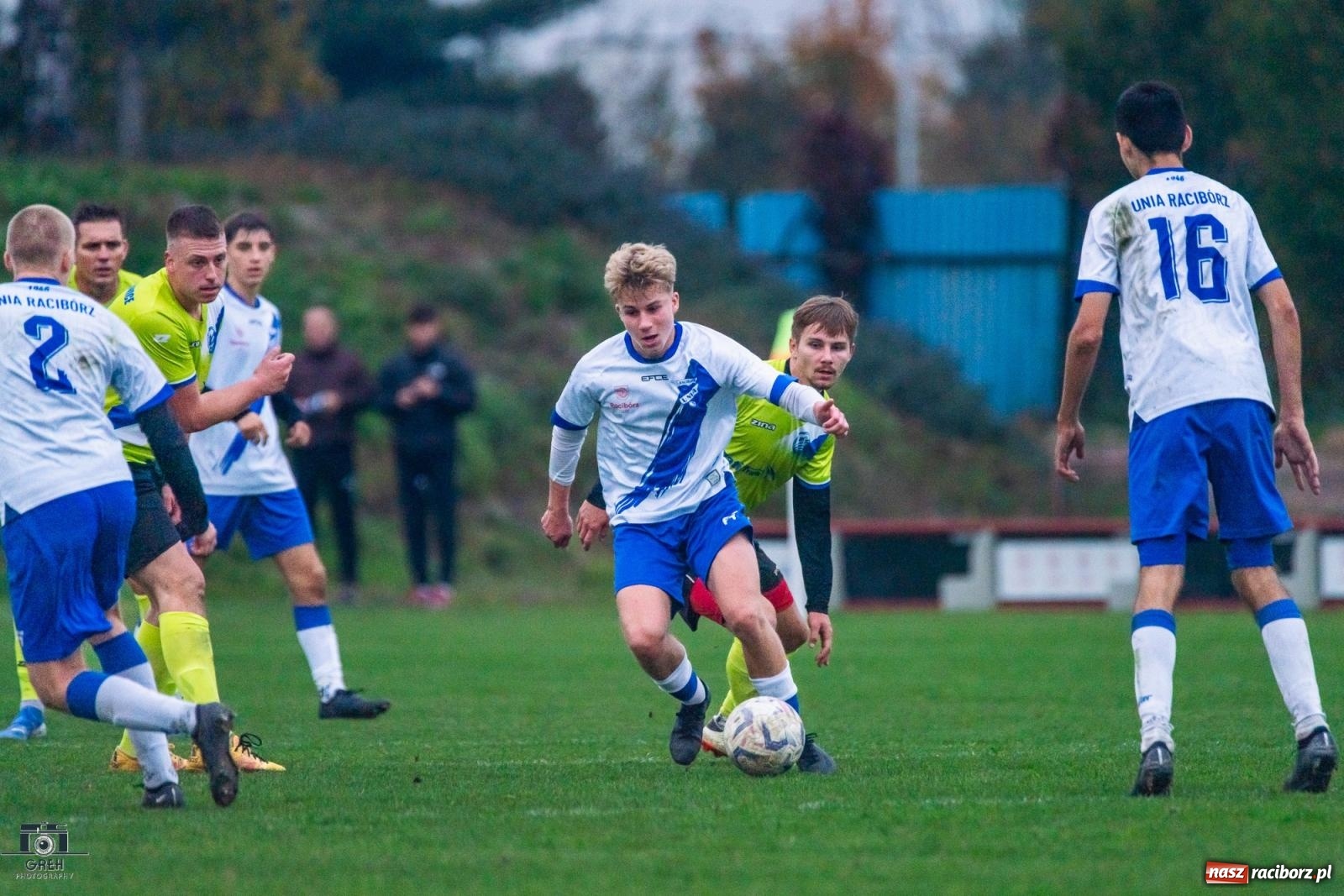 Zdjęcie w galerii na portalu naszraciborz.pl: Są takie mecze, gdzie nic wyjść nie chce. Przerwana passa Unii Racibórz [FOTO] wiadomości z regionu