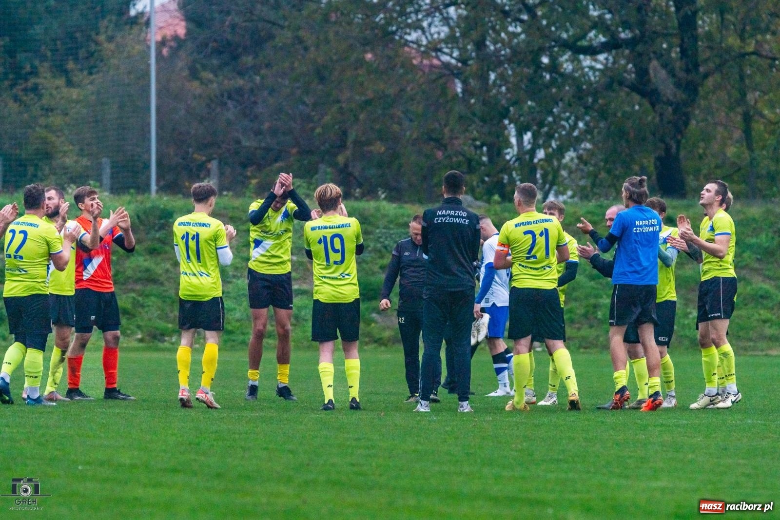 Zdjęcie w galerii na portalu naszraciborz.pl: Są takie mecze, gdzie nic wyjść nie chce. Przerwana passa Unii Racibórz [FOTO] wiadomości z regionu